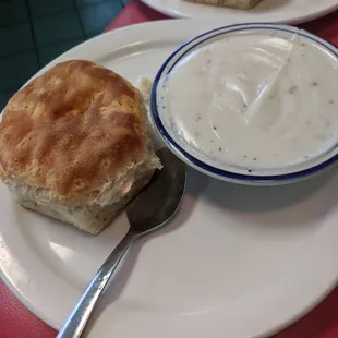 Biscuits and gravy