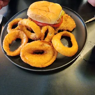 Onion rings are definitely DELICIOUS