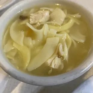 Chicken noodle soup- perfect on a chilly day