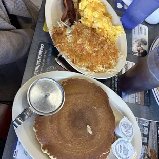 pancakes, food