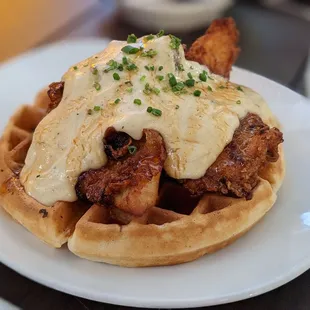 Chicken &amp; Bacon Waffle