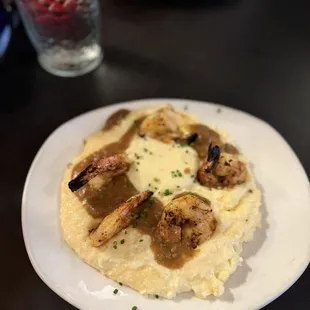 -Shrimp and Cheesy Grits