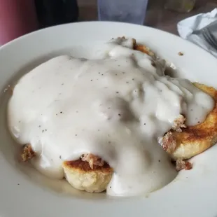 Gravy biscuit