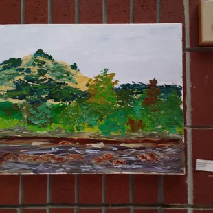 I like a place that supports local artists