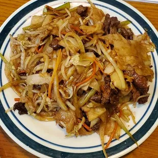 Beef chow fun