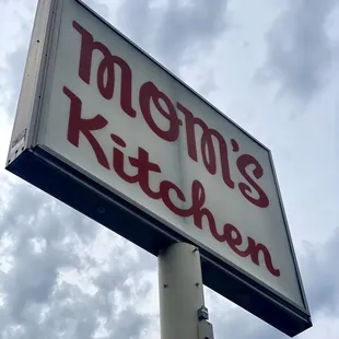a sign for a restaurant