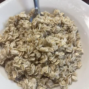 Oatmeal, their way to make it good