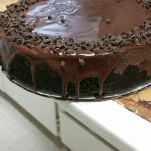 My Chocolate Malt,Choc.Chip,with Chocolate Ganache Cheesecake
