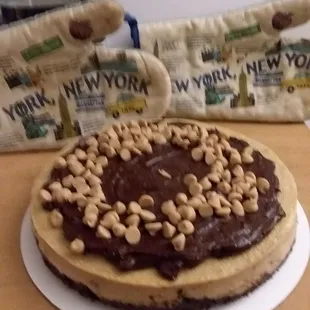 Chocolate Peanut Butter Cheesecake