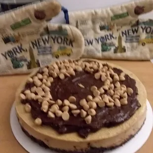 Peanut Butter n Chocolate Cheesecake