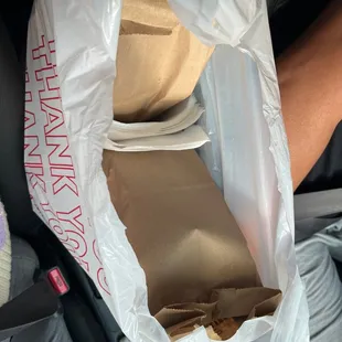 To go hamburgers (2x)