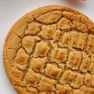 Big peanut butter cookies