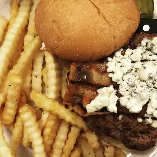 Black &amp; Blue Burger