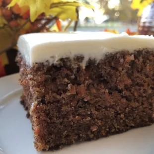 Carrot Cake with cream cheese frosting