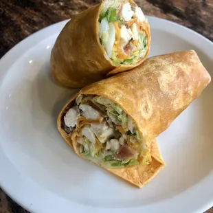 Freshly made wraps