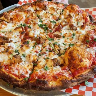 Chicken Parm Pizza