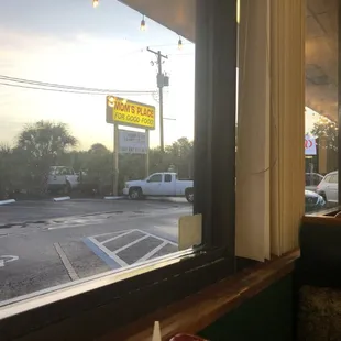 Sunrise view.
