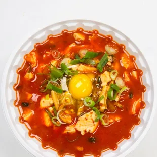 Seafood Tofu Soup