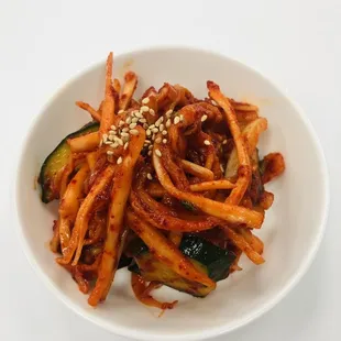 Seasoned Bellflower Shredded Dried Squid