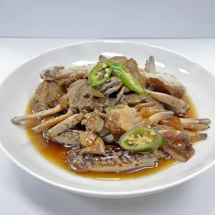 Soy Marinated Crab