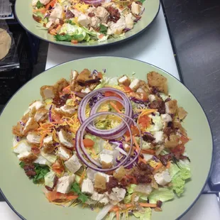 GIANT CHICKEN SALADS!!!