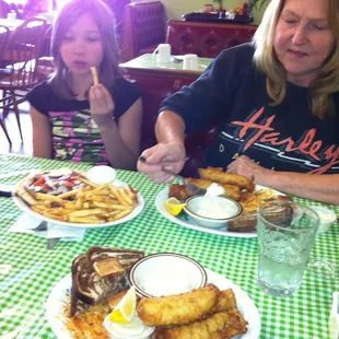 seafood, fish and chips, fish, food