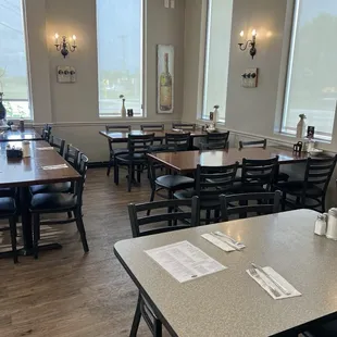 Back room for extra seating