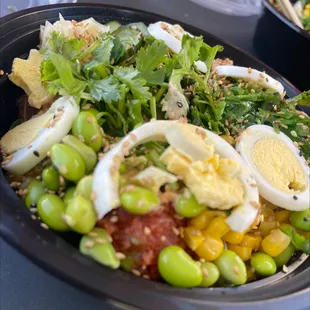 Large (3 scoop) poké bowl!