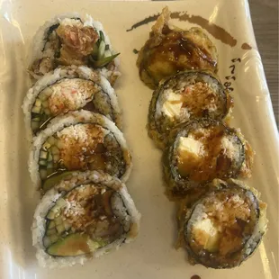 Vegas Roll and Dynamite Roll