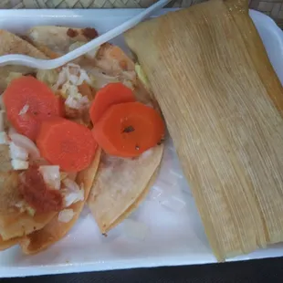 a close up of a plate of food