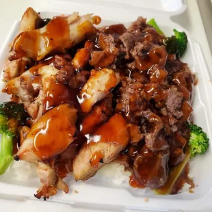 chicken and broccoli