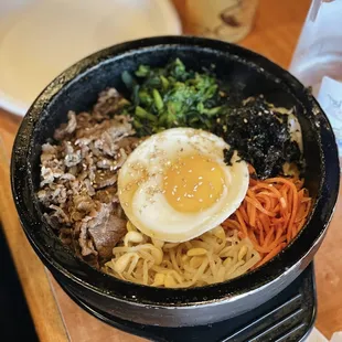 Bulgogi stone pot rice