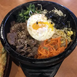 H3. Soy Marinated Sirloin Stone Pot