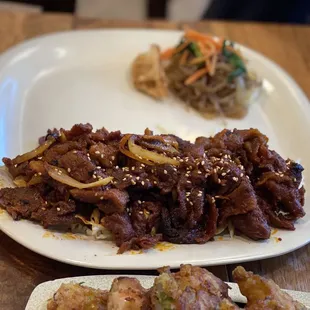 Lunch special - spicy pork