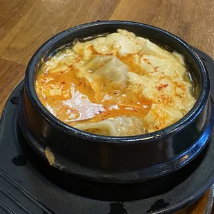 Galbi tofu (mandoo) combo