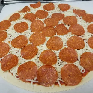 pepperoni and cheese