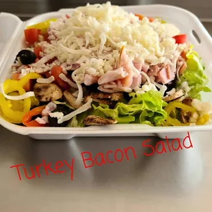 turkey bacon salad