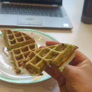 Coconut waffle