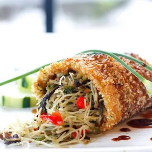 Ginger Garlic Eggplant