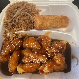 Sesame Chicken Lunch Special