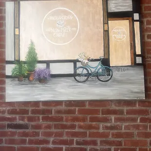 Lovely welcome artwork!