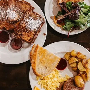 Brioche French Toast Quiche Farmers Breakfast