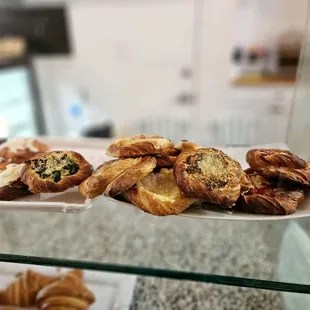 a variety of pastries