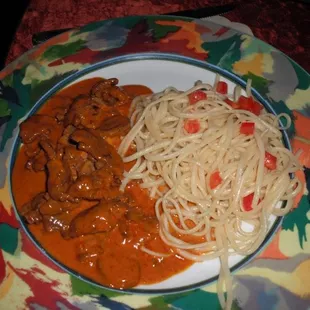 Beef Stroganoff