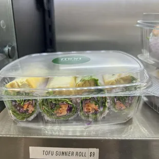 Food option (fresh tasting, but very bland and don't recommend)