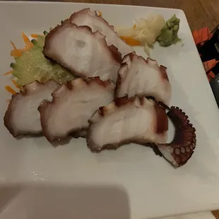 Octopus Sashimi