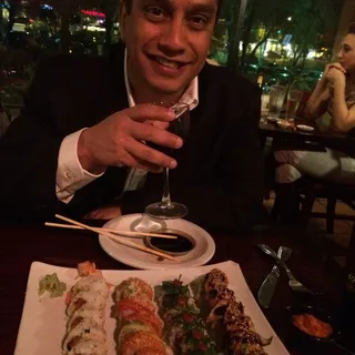Spicy Rainbow Roll