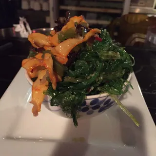Squid & Seaweed Salad