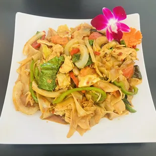 Drunken noodles