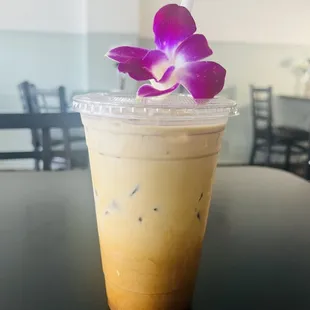 Thai ice coffee